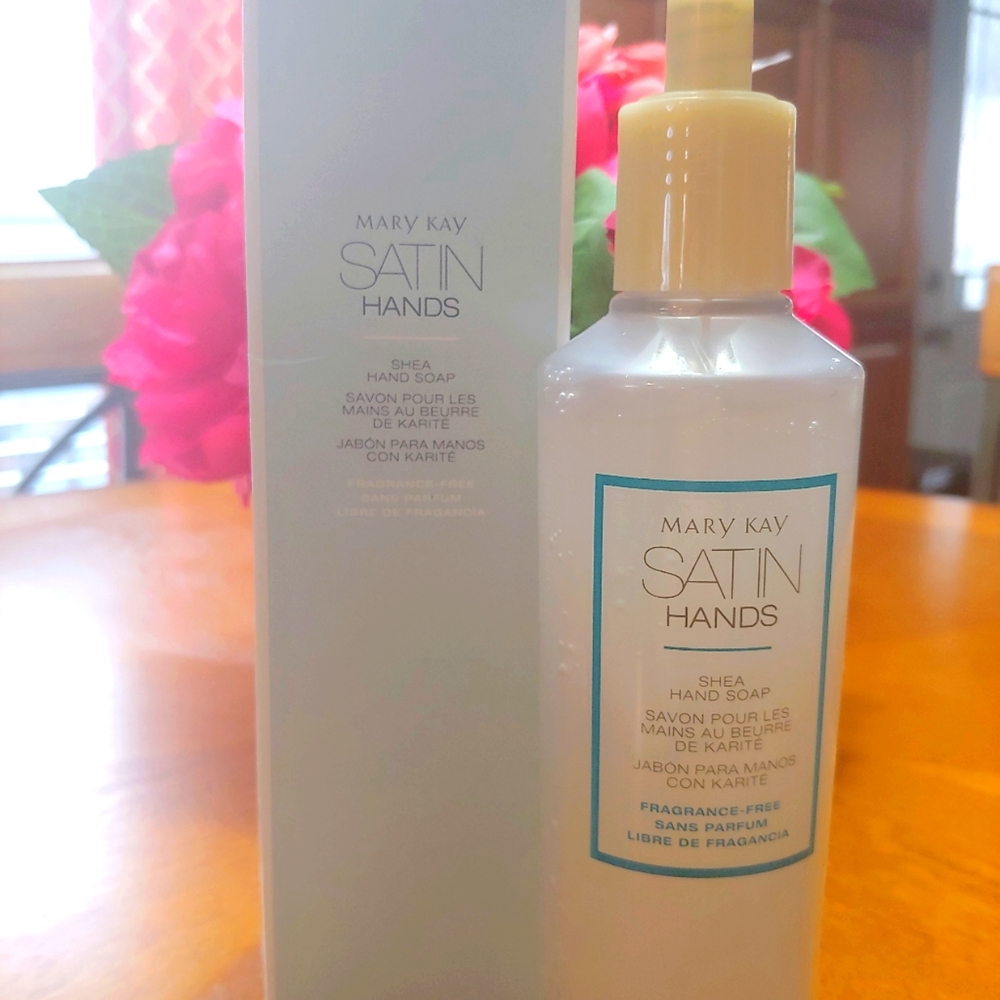 Mary Kay Satin hands